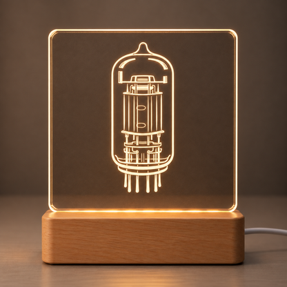 Acryl LED-lamp met gepersonaliseerde afbeelding